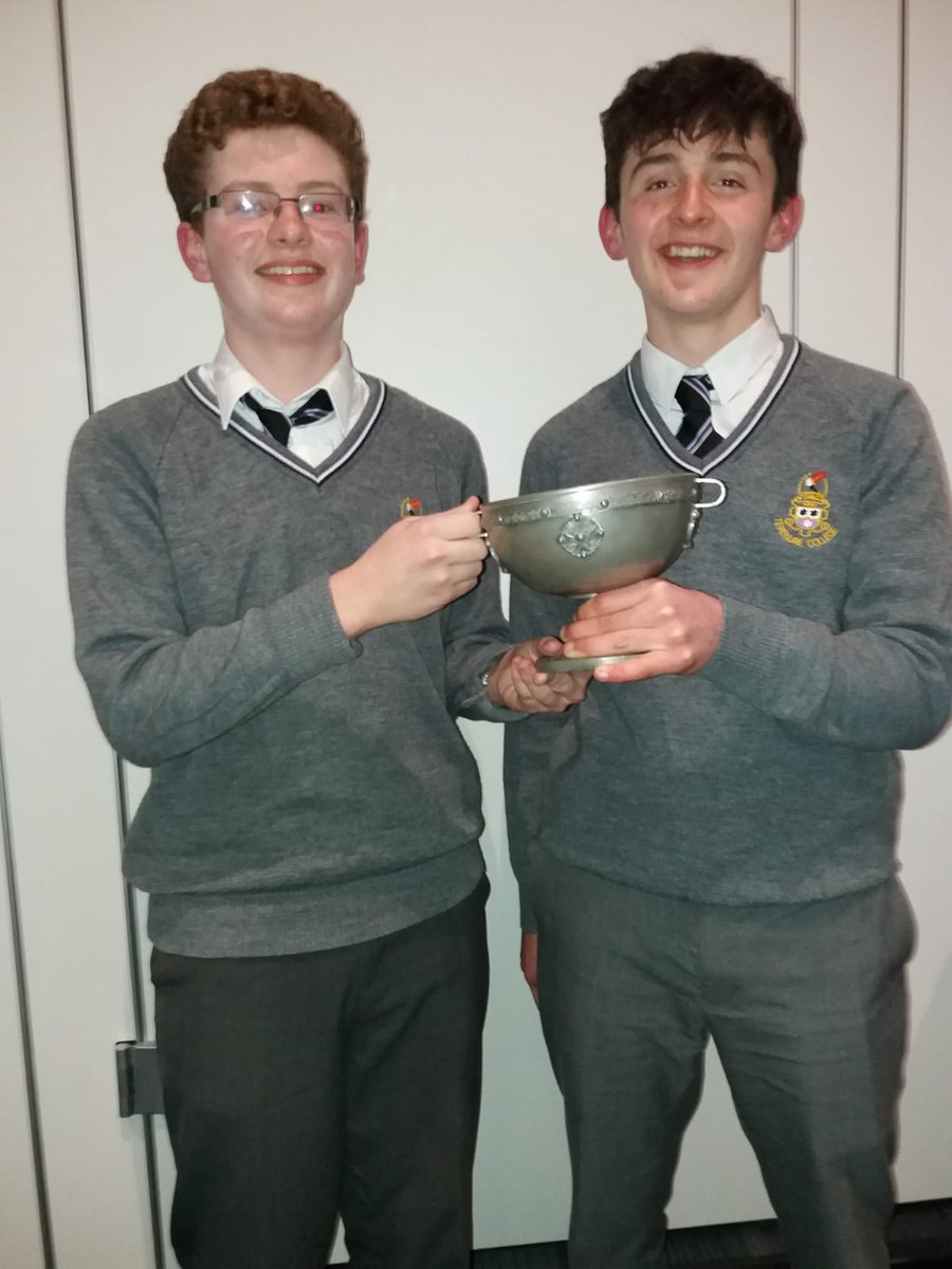 TerenureCollege's tweet image. The new Leinster Schools @JuniorDebating Champions 2019! Congratulations to Jack and Matthew! @ucd_polsoc @UCDSocieties
