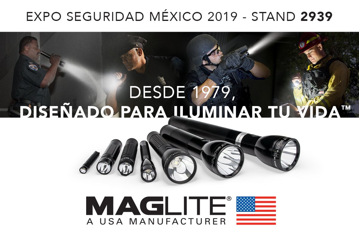 ExpoSeguridad's tweet photo. @MAGLITE es una empresa norteamericana que desde 1979 fabrica internas de última tecnología que utilizan oficiales de policía, personal de emergencias y miembros del servicio militar. Regístrate y visítalos en el stand 2939 → https://t.co/IwaEg8QLCi #Maglite https://t.co/naFtQQ5PDw