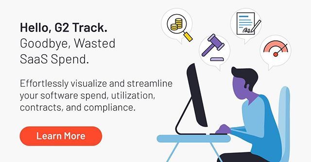 G2dotcom's tweet photo. 1 in 4 employees would consider leaving your company due to mismatched or ineffective SaaS tools. Don’t let this be you! Optimize your SaaS spend. It’s that simple. It’s that powerful. Say #HelloG2Track. Link in bio. https://t.co/We7netaaFT https://t.co/lsqBjHuVr5