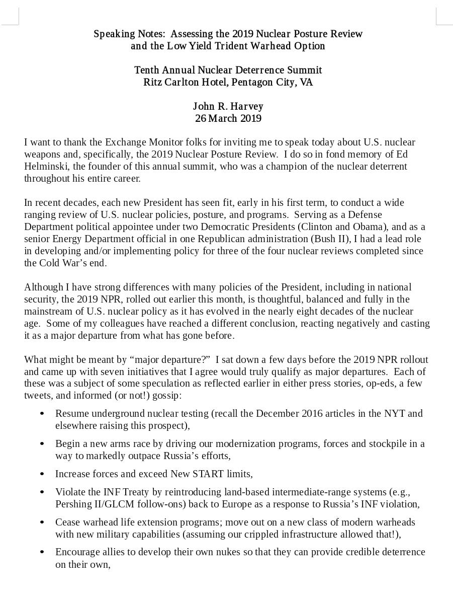 NK's BabyShark malware disguised as a speaking note of the 2019 Nuclear Posture Review at nuclear deterrence summit has been discovered.