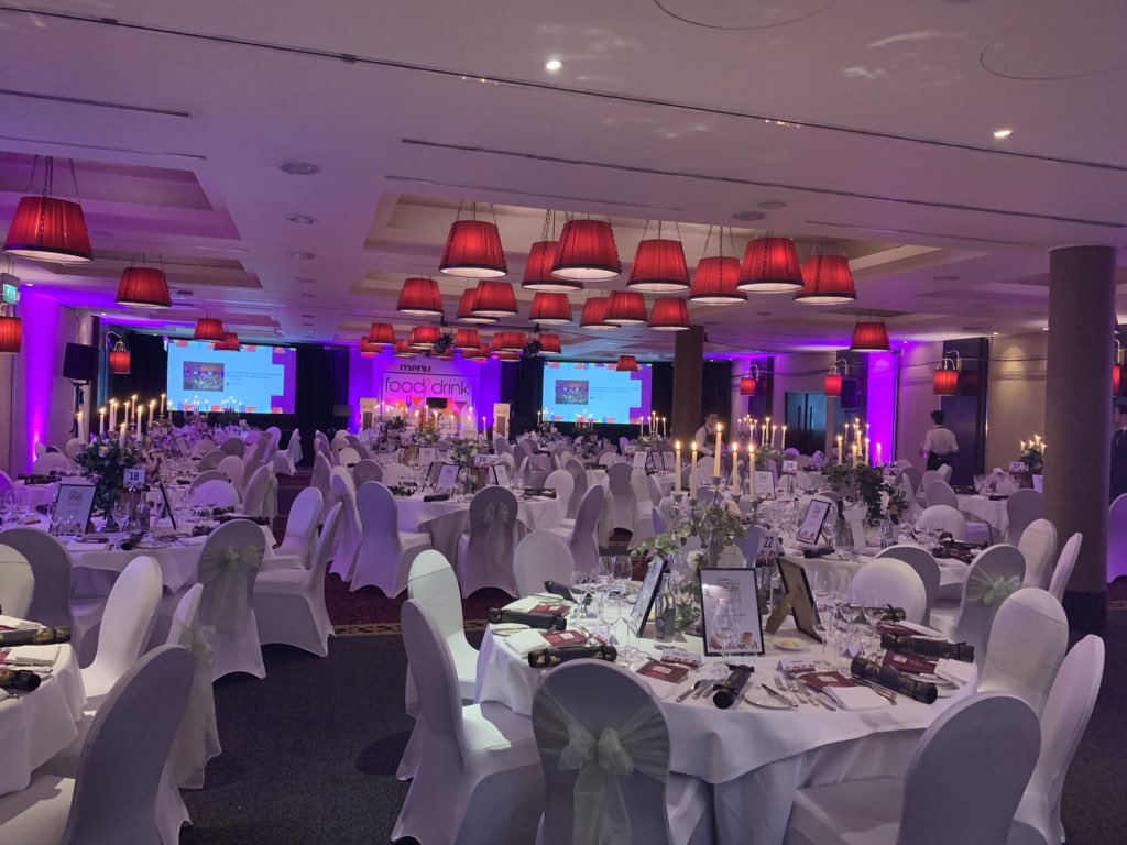 stuartwmcc's tweet photo. Delighted for @RSMUK to be @OldCourseHotel for @TheMenu_Courier #MenuAwards and @EdenMill involved as well @kevinlambca @dagnew09 https://t.co/i0ZibRhTmQ
