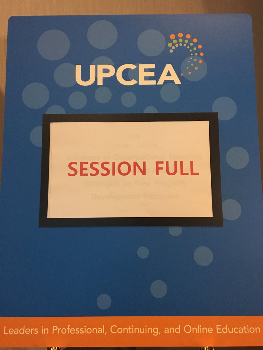emulherrin's tweet photo. #UPCEA2019 https://t.co/qVihATrtvQ