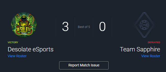 TeamDesolateOW's tweet photo. Standings after the first week of OD. Ggs! https://t.co/g39385pIeE