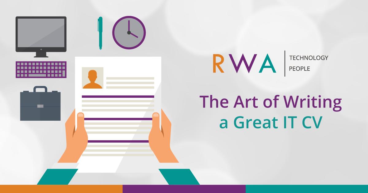 RWAPeople's tweet photo. When your CV is the first impression with a prospective IT employer, it’s crucial to make it count. Here, RWA highlights how these five CV writing tips can help you secure that dream IT job. https://t.co/WE7lmTUDms https://t.co/b0IBkRqFtS