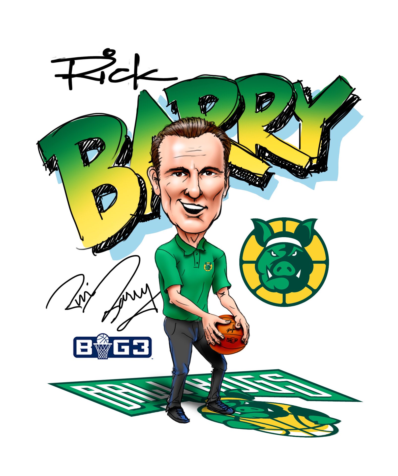 Happy Birthday to Ball Hogs Head Coach and Basketball Legend Rick Barry (     