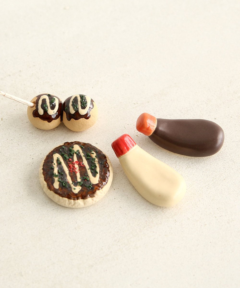 Afternoon Tea Pa Twitter ソースにマヨネーズ たこ焼きやお好み焼きをモチーフにした美味しそうな箸置きが登場 個性的なデザインがテーブルをより華やかに彩ります プレゼントにも最適です 箸置き アフタヌーンティーリビング T Co Kudbapy2ka