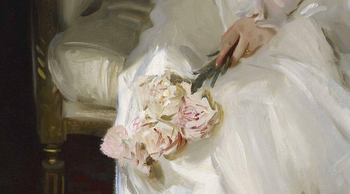 Oil painting detail    \   hand