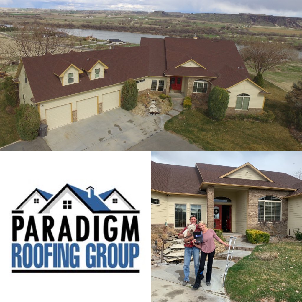 RoofScoutJosh's tweet photo. Kelly and Beth,
We are so excited you chose us to re roof your home. We cannot wait to see what @OCRoofingLLC Black Sable Designer Shingle is going to look like on this house 😍🏠
Stay tuned for after pictures 😏
#owenscorningroofing #blacksable #idahoroofing #roofing https://t.co/Re8QwsC63v
