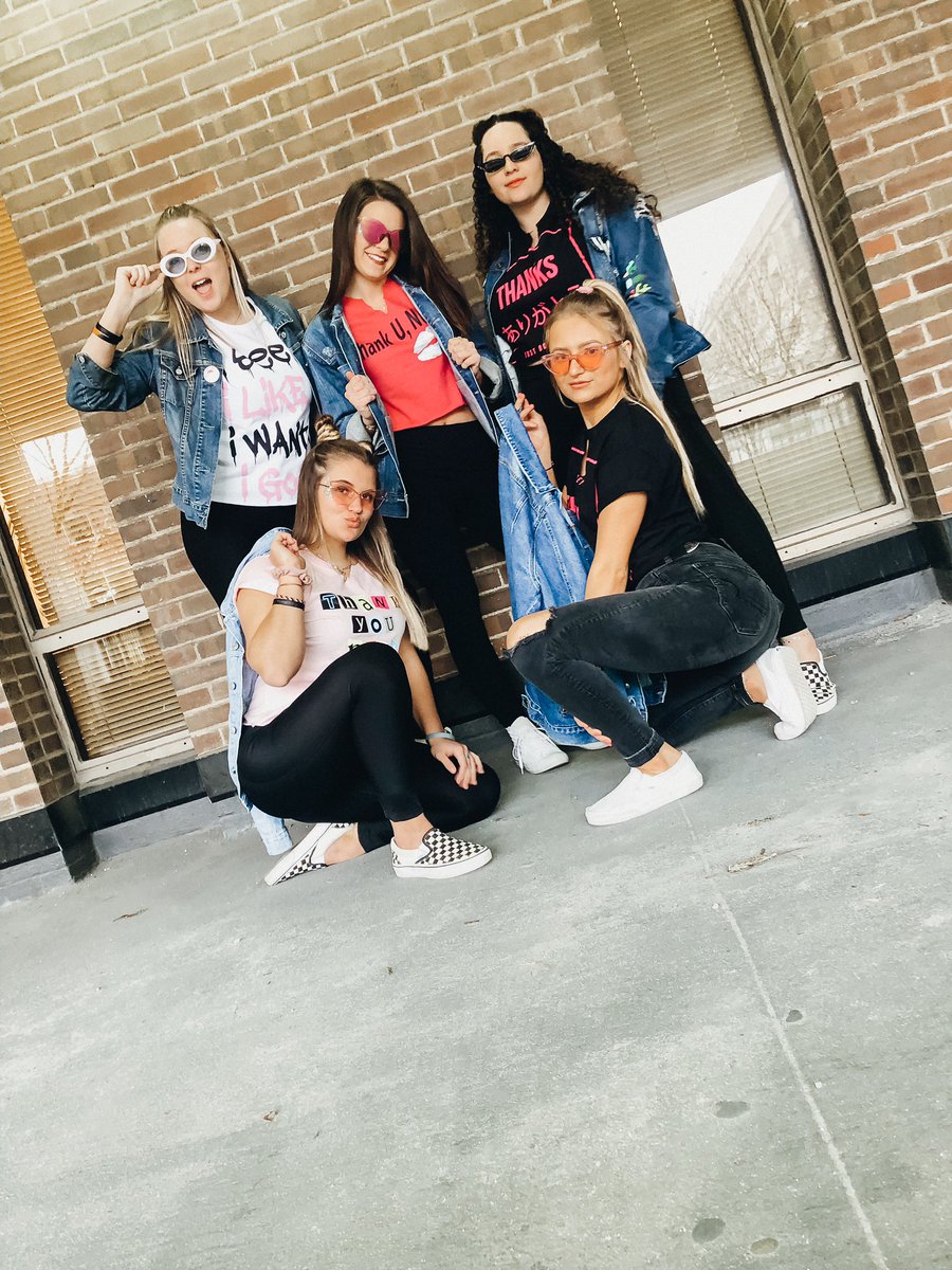 CleStatePhiMu's tweet photo. Our girls KILLED it tonight at day 4 Greek Week rap/dance battle🤩🥰💗 #thankunext https://t.co/wV85YXfGtn