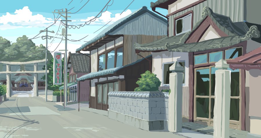 福井の背景素材をpixivで配布してます。これを使って福井のゲームや