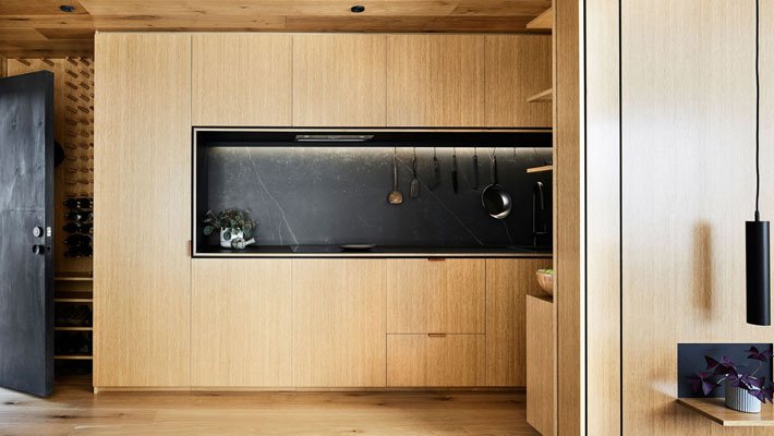 This 35sqm home explores the central question: how could we fit a big house into a small unit? Check it out here: wearethefrontier.com/blog/inspirati…