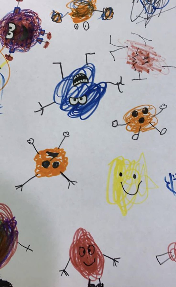 CLSalmans's tweet photo. Love the scribbles! All grades scribbling! @AndoverSchools @PrairieCreek385 #NationalScribbleDay https://t.co/cYZEI3prz8