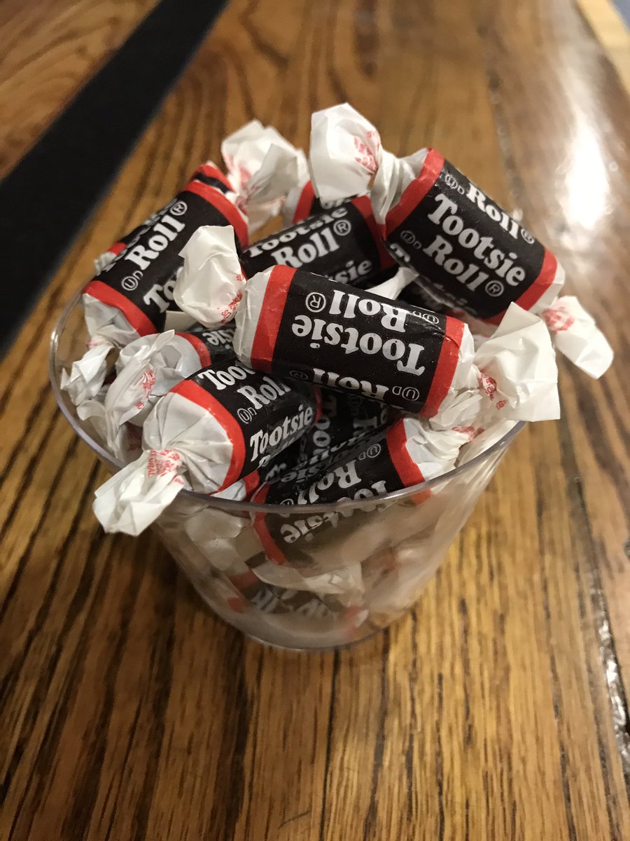 KateCoxPE's tweet photo. Ss: “Did you seriously bring Tootsie Rolls to PE?” Me: “Yep, and I even froze them for you!” Turns out they make an amazing prop to help Ss understand why dynamic w/u is important. Try to bend it when cold-doesn’t work!  Hold in your hand while doing dynamic warmup-now flexible! https://t.co/X6s0SU1sKj