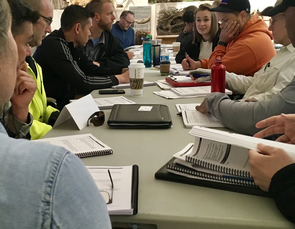 rusnivek's tweet image. Final group work in @fema #ICS300 as we go over demobilization, transfer of #command, and performance evaluation. Great #collaboration amongst all partners in public safety to strengthen community #resilience.