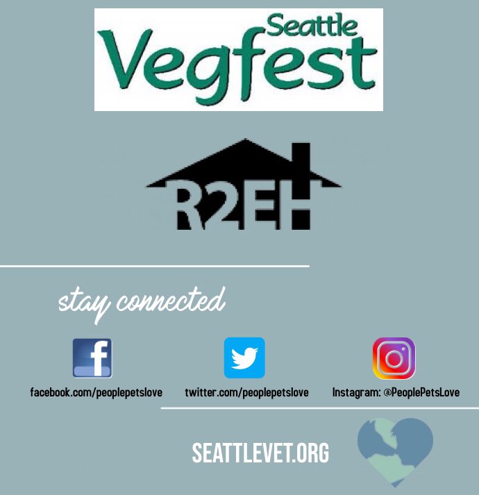 SVO will be tabling at Seattle’s Annual VegFest and at R2EH’s Run to End Homelessness this weekend! Check out these awesome events here:

VF: vegofwa.org/vegfest/

R2EH: facebook.com/events/2171958…

#animalwelfare #pets #animals #vegfest #homelessness #homeless #peoplepetslove