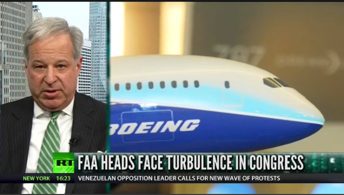 RT_America's tweet photo. The FAA sees some Turbulence & America’s Ailing Airports (VIDEO) https://t.co/oYZFpTXCUF
#BoomBustRT #QuestionMore #Economy #Boeing737Max8 #FAA https://t.co/RqsiVvExqr