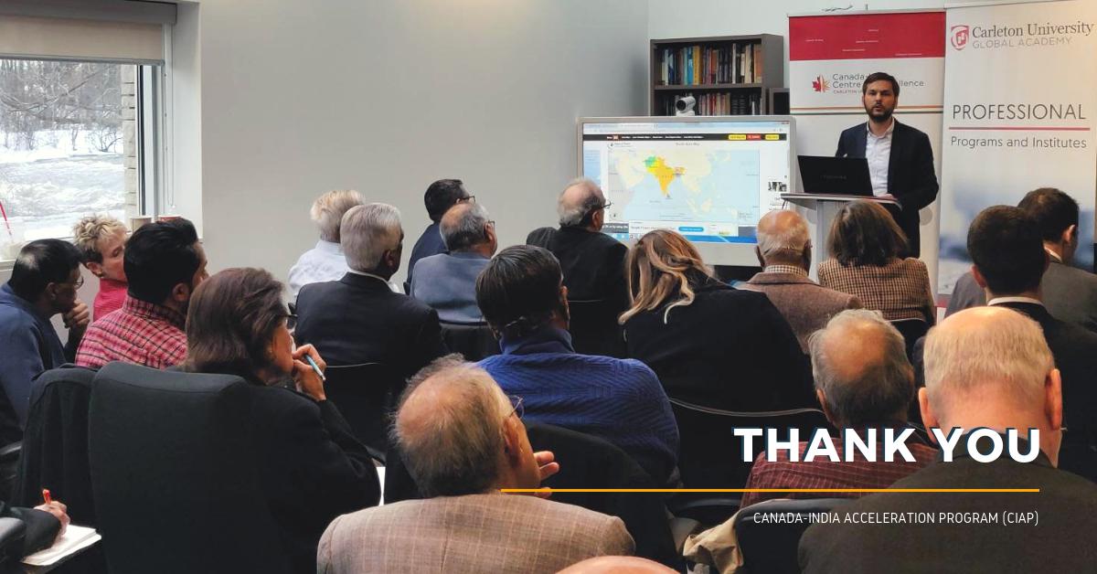 ciaccelerate's tweet photo. What a great lecture! Thank you for taking your time to come in @constantinox to speak on Connectivity, #Security and #Democracy in #India’s Indo-Pacific Policy. 

#thursdaythoughts #foreignpolicy https://t.co/DCGzKo81Ec