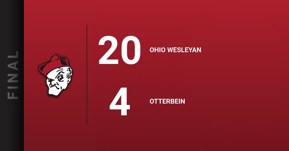 OWU_Baseball's tweet photo. FINAL: OWU 20 Otterbein 4 #GoBishops https://t.co/LwK4TN3Yri