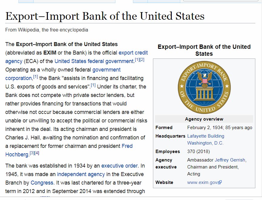 Kian was a member of the Board of Directors of the Export–Import Bank of the United States from 2006 to 2011, after being nominated by President George W. Bush and receiving Senate confirmation. EXIM Bank background Source https://en.wikipedia.org/wiki/Export%E2%80%93Import_Bank_of_the_United_States