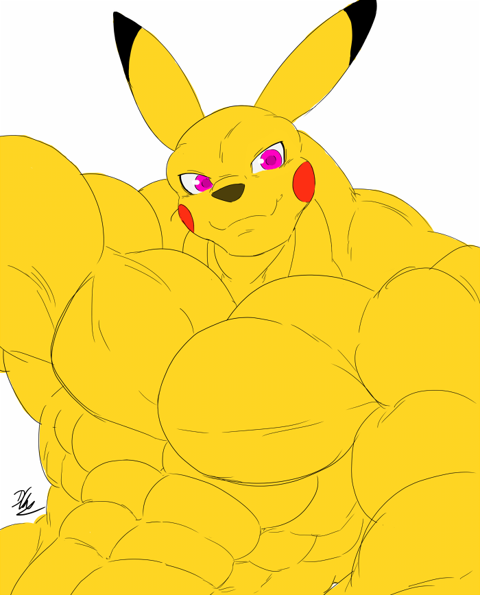 Buff pikachu drumsy meme card by SpikeTheFurryUwU -- Fur Affinity