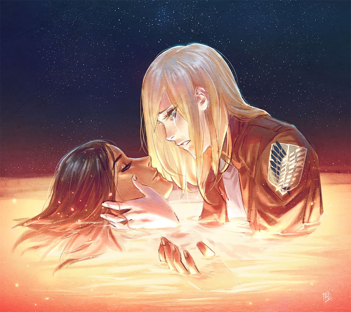 Featured image of post Historia And Ymir Official Art