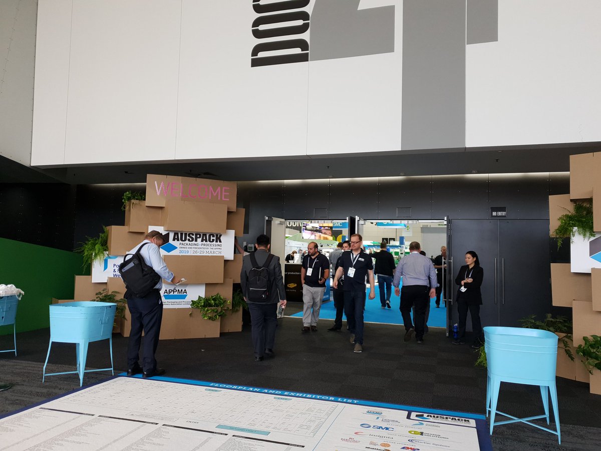 Appex2027's tweet image. It's the final day of #AUSPACK 2019 and it will be four years until we are back in Melbourne. Make sure you don't miss out! Register online or at the door.
#packagingandprocessingweek