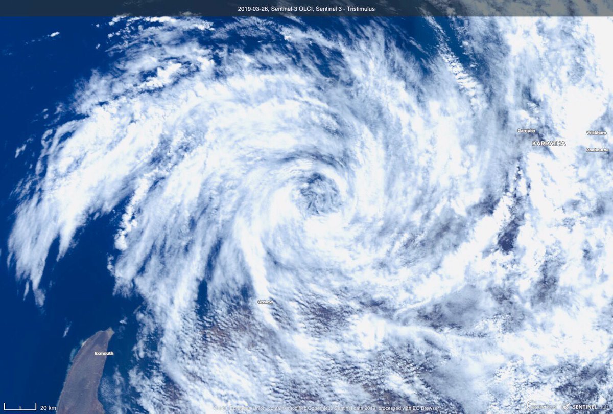 EUinAus's tweet photo. The #EU's @CopernicusEU satellites have been assisting @GeoscienceAus by providing real time maps of #TCTrevor & #TCVeronica #WA this week. The @CopernicusEMS plays a critical role in rapid disaster response worldwide.
🇪🇺🛰️📡#Sentinel3 https://t.co/K0DXl9509n