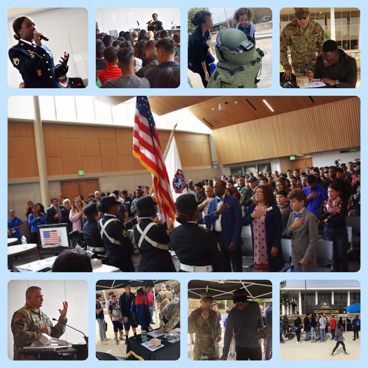 dallas_bn's tweet photo. Gracias por recibirnos @sernational, esperamos la próxima oportunidad de inspirar a nuestra futura generación de líderes.
#SERnational2019 #STEMeducation #usarec #ArmyRecruiting #puteminboots https://t.co/BeaAVXTTnl