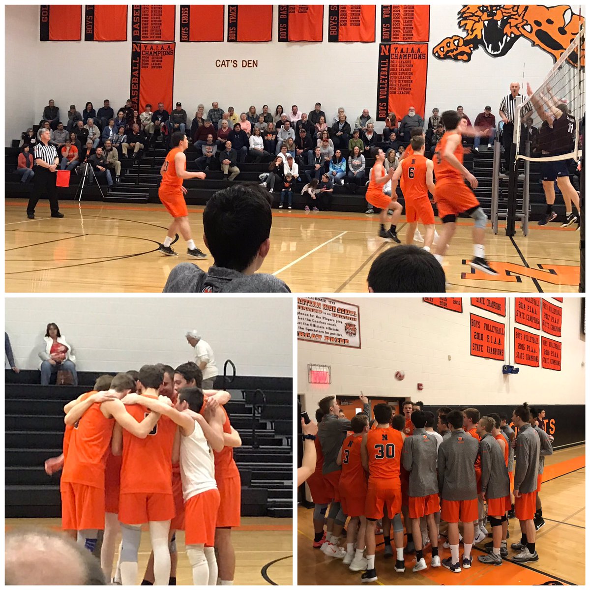 drrandipayne's tweet photo. Rounding out today cheering for our Bobcat Volleyball team! Go Bobcats! @NESD 🐾🏐🐾 #NEVB #BobcatProud https://t.co/Dcr7Kh2vS0