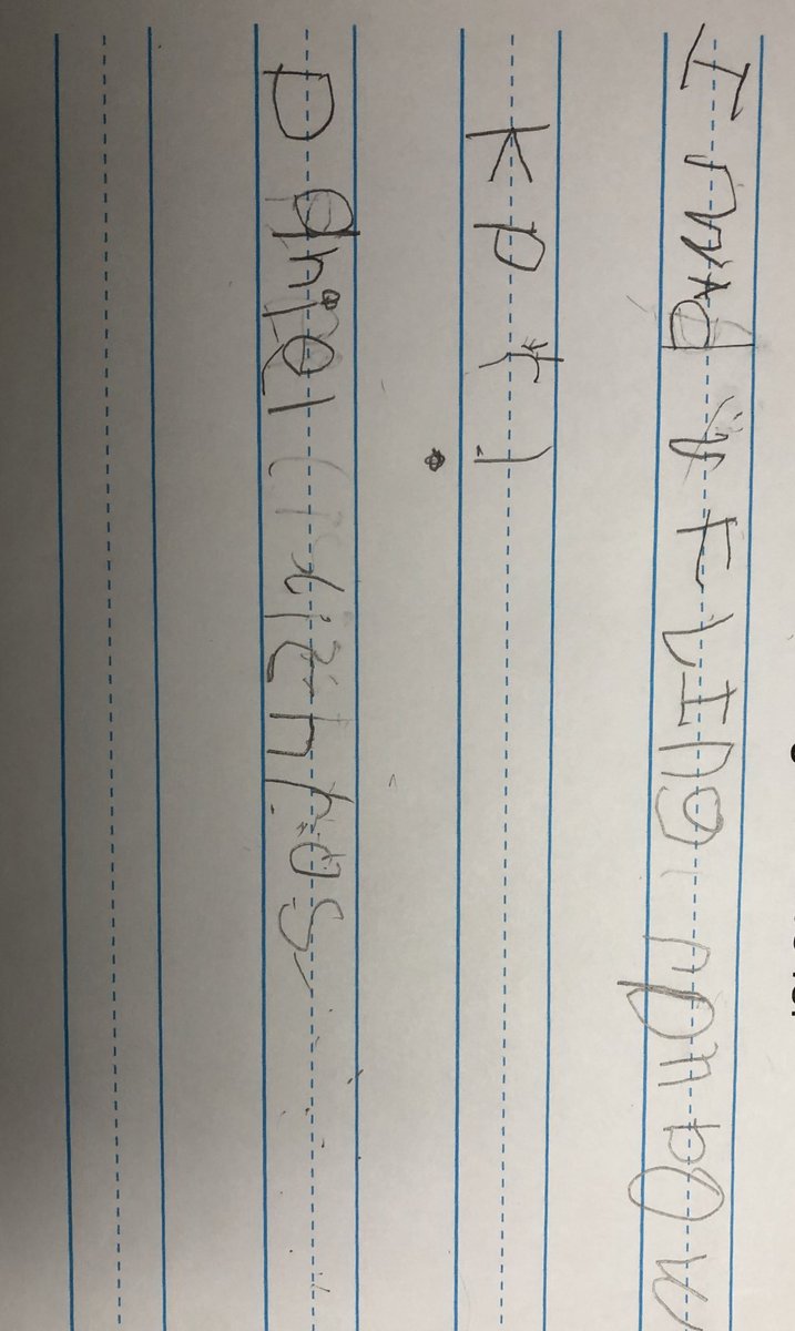 Pre-K Ss are beginning to independently write about their recycled creations. “I made a flying rainbow car!”  #NextLevelAPSD #PerformancePassionPurpose @APSuperGray @PerryPJM  @Jackson__Lauren @Sarra_Smiles <a href="/DonnaFicarra1/">FractalVisions.eth</a>