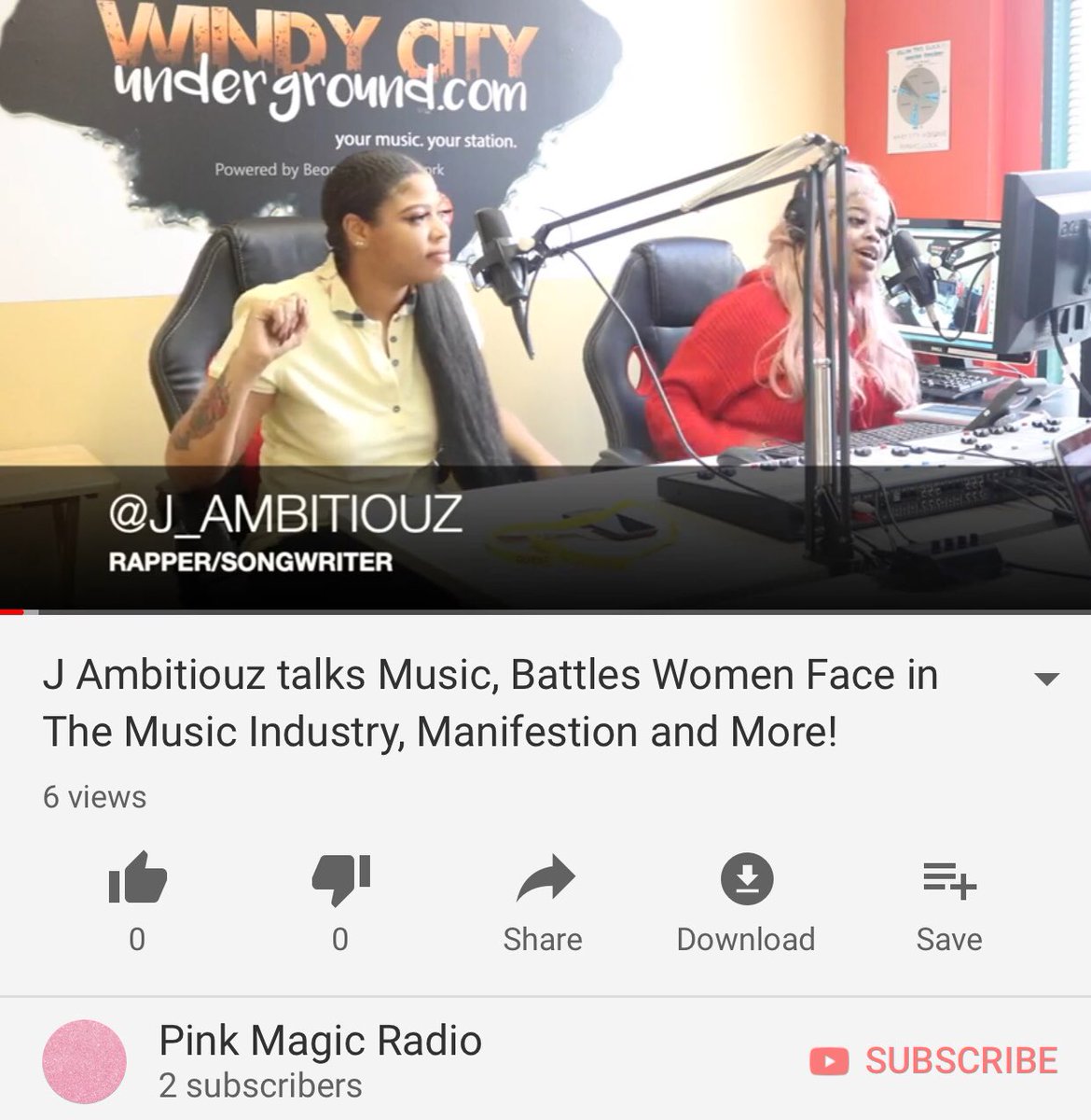 Pink Magic Radio tweet media