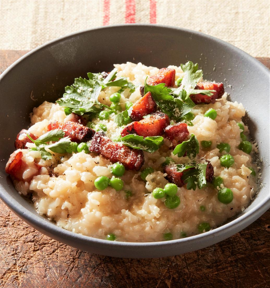 fabioviviani's tweet photo. Seriously guys, my Risotto with Crispy Pancetta, Sweet Peas, and Pecorino is 1000% delicious perfection !! 😎🔥
#30MinutesItalian #cookbook #amazonbooks #Risotta #Pancetta #YoureWelcome https://t.co/2401LA0WEQ