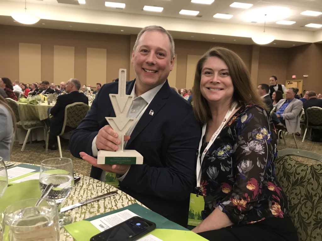 TBHaire's tweet photo. Congrats to our Adjunct Faculty Member of the year Thomas Mock representing @ivysellersburg @IvyTechCC https://t.co/lJWAx2mO9O