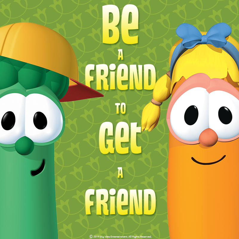 VeggieTales's tweet photo. Friends are a gift from God. 

#ThursdayThoughts #Friends #Friendship #BFF #BFFs #Grateful #GodsGift #VeggieTales https://t.co/vuF30fQjUw