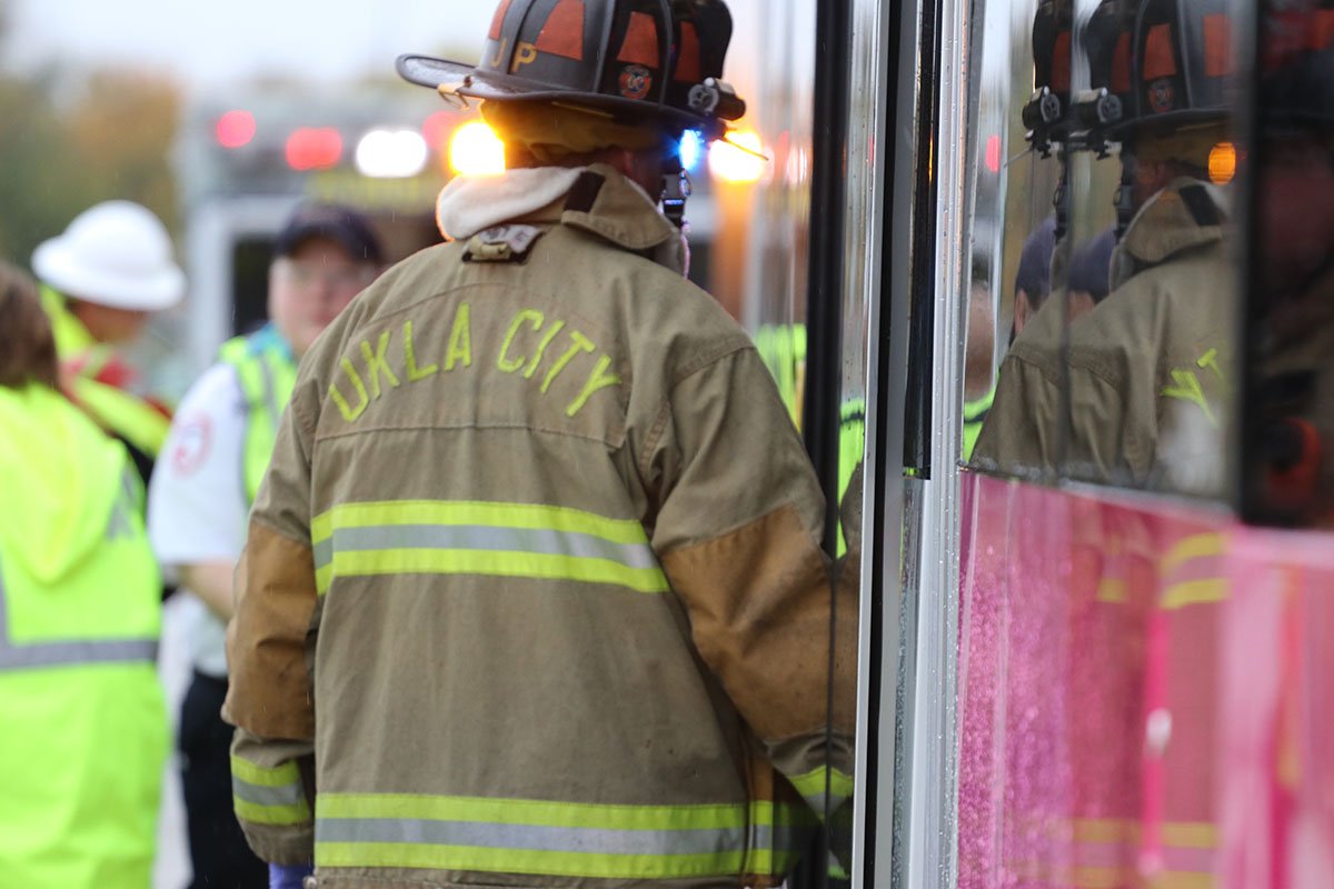 OKCStreetcar's tweet image. The Streetcar Operations Team, @cityofokc, @OKCPD, @OKCFD, and @okcoem will be conducting a full-scale emergency preparedness drill tomorrow morning. Be advised this is only a drill. Learn more here: loom.ly/oOlqMsQ