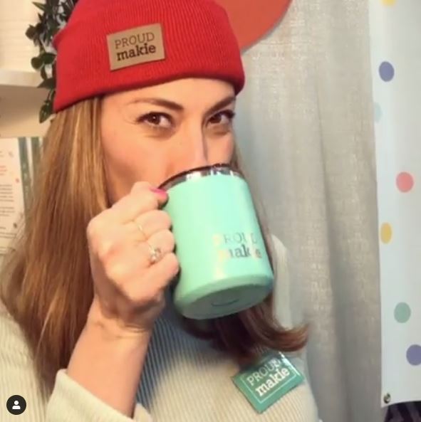 MakeVancouver's tweet photo. Check out the project we produced for the @makeitshow team! Make It founder @JennaHerbut debuted and distributed these sweet vegan leather patched toques to the "Proud Makies" that attended the Edmonton show last weekend. Sweet! #customtoques #proudmakie #makeitatMAKE https://t.co/aSDxVFU5Ee