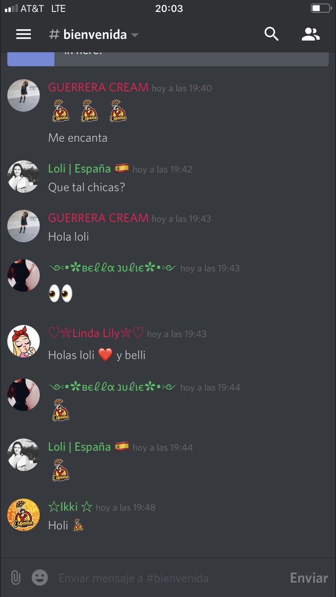 Estrenamos Nuestro Servidor de discord 😍❤️🇪🇸