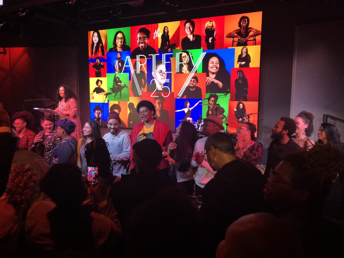 NEFA_Boston's tweet photo. “This is a space for joy” - @MariaReports on celebrating the #Artery25! @WBURartery https://t.co/4K8FuJvXc5