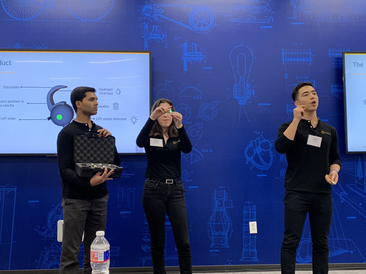 ProfJNJones's tweet photo. Jumpstarting intestinal recovery by @CNXMedical founded by @ricealumni competing at the @LilieLab Napier Rice Launch Challenge. #entrepreneuship https://t.co/2AGLuVTsN4