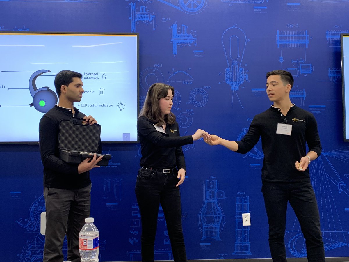 ProfJNJones's tweet photo. Jumpstarting intestinal recovery by @CNXMedical founded by @ricealumni competing at the @LilieLab Napier Rice Launch Challenge. #entrepreneuship https://t.co/2AGLuVTsN4
