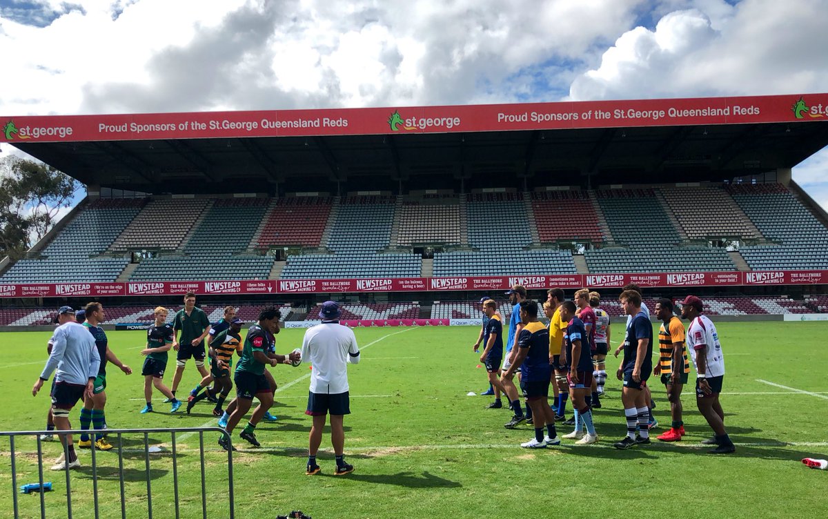 BenDavis74's tweet photo. .@Reds_Rugby training in Club Colours but without Chris Feauai-Sautia. #ClubRound
Duncan Paia’aua likely to start against @MelbourneRebels
Hear how Qld plan to stop “you know who” @7NewsBrisbane #Quade #Will https://t.co/PvpZewoLPU