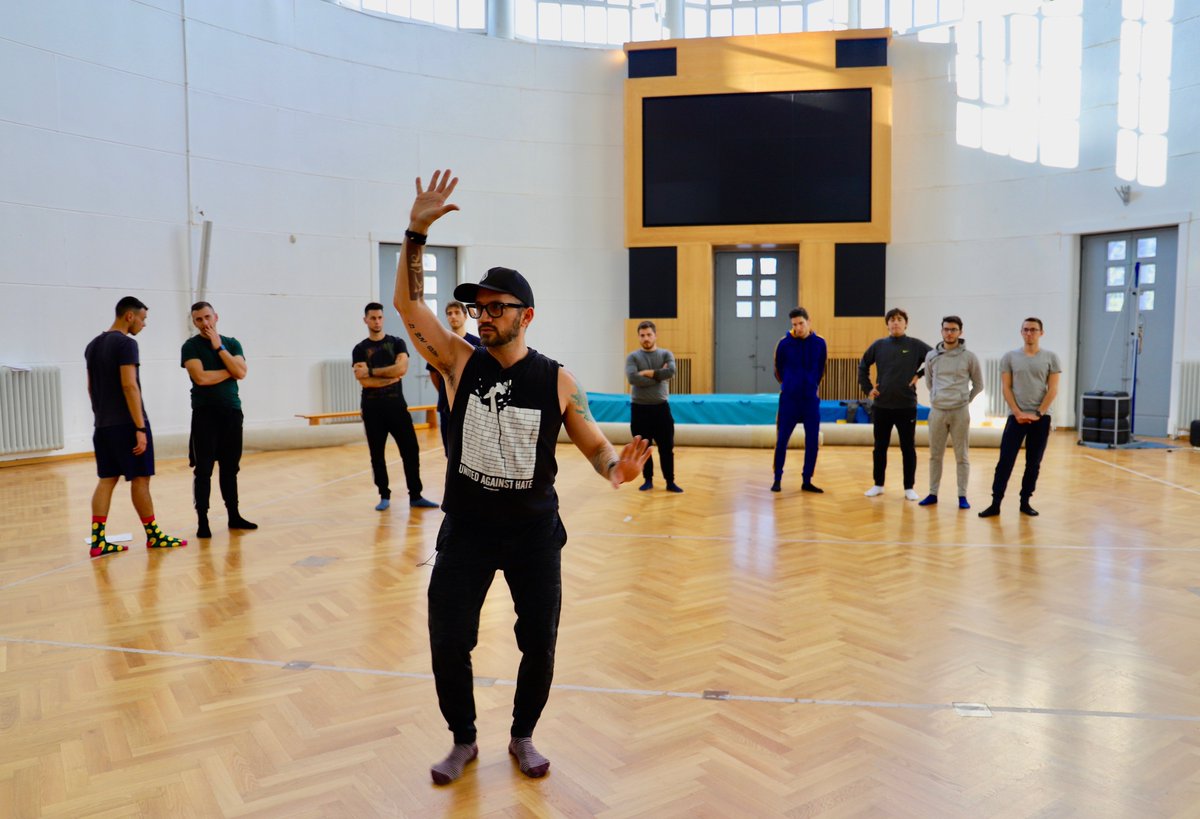 drklakes's tweet photo. @AndrewPalermo &amp; I presented #research on #CreativelyAble, a music,movement intervention 4 #children w/ #Autism. Pics by #FabrizioAversa) of his practical demonstration &amp; instructor training workshop to #students in the Dept of #Movement, Human &amp; #HealthSciences at @F_ForoItalico https://t.co/WhZyN7aldc