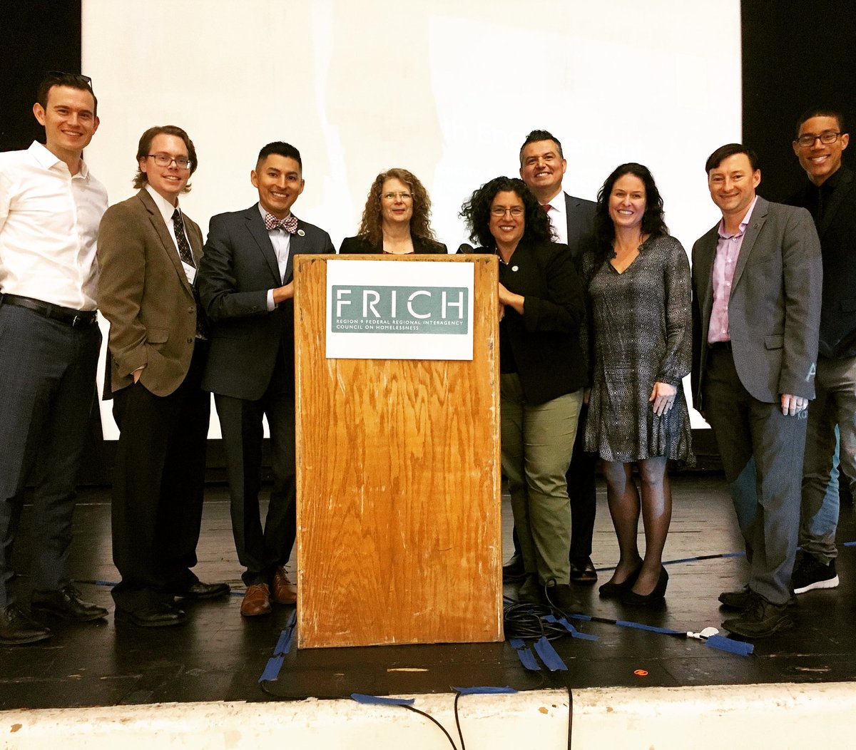 Max_Vargas's tweet photo. Shoutout to the partners that organized the #FRICH9Summit on Youth &amp; Rural #Homelessness in #Stockton. Looking forward to building off this work to make homelessness rare, brief, and ultimately nonexistent. #ReinventStockton https://t.co/TLb18w1ZmS