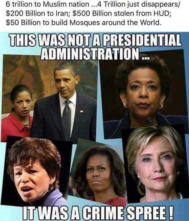 Sovereignty4USA's tweet photo. @hippiepiper @awaken_to_maga @GOP @realDonaldTrump #ObamaCollusion #Obama #Traitor #ClintonCrimeFamily https://t.co/abW34Lidmz