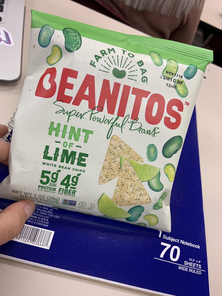 juliamorelli97's tweet photo. Very nutritious and a great way to eat healthy! #BGSUFN2070 #Beanitos https://t.co/SZFXNK4h83