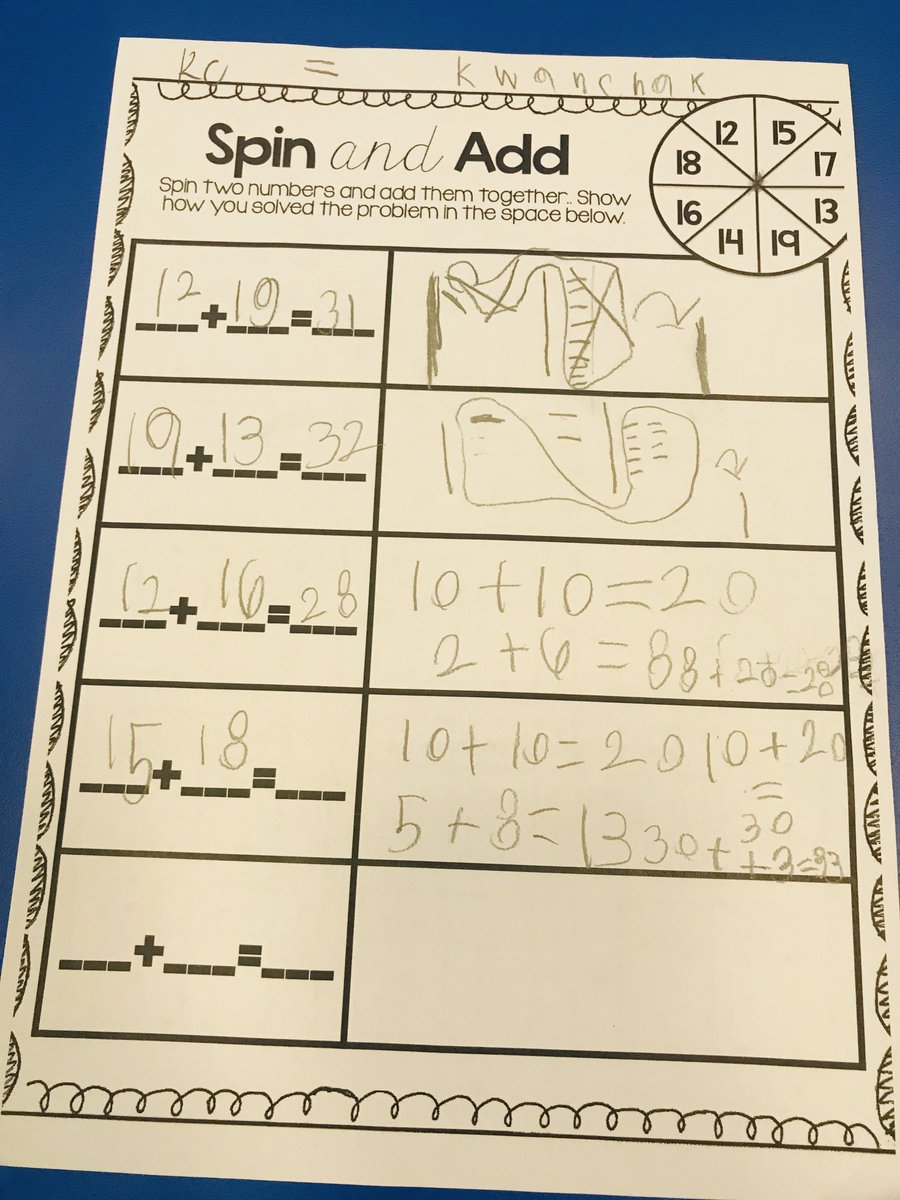 Torn between crying and jumping for joy! 131 school days of saying "The answer doesn't matter, it's the strategy." 1st graders decided to challenge themselves to use 1 NEW strategy for each AND make up their own AND explain their thinking to partners. I LOVE my job! #learnISB