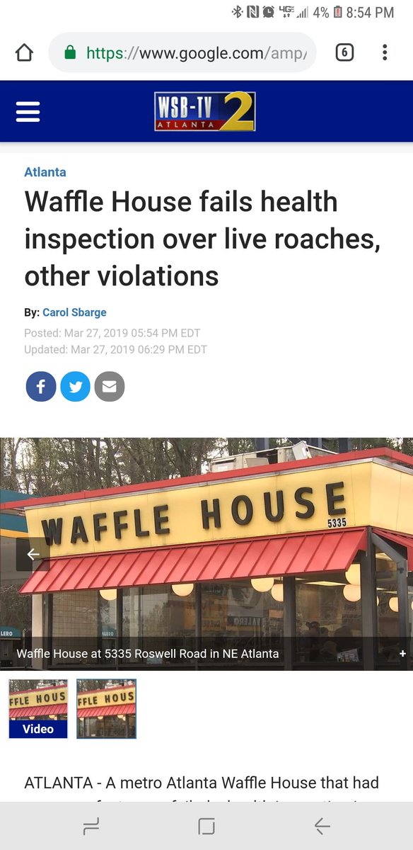 RoachesW's tweet photo. @WaffleHouse we ain't taking this one lying down. #WeGotYou https://t.co/J7XALPpUW2