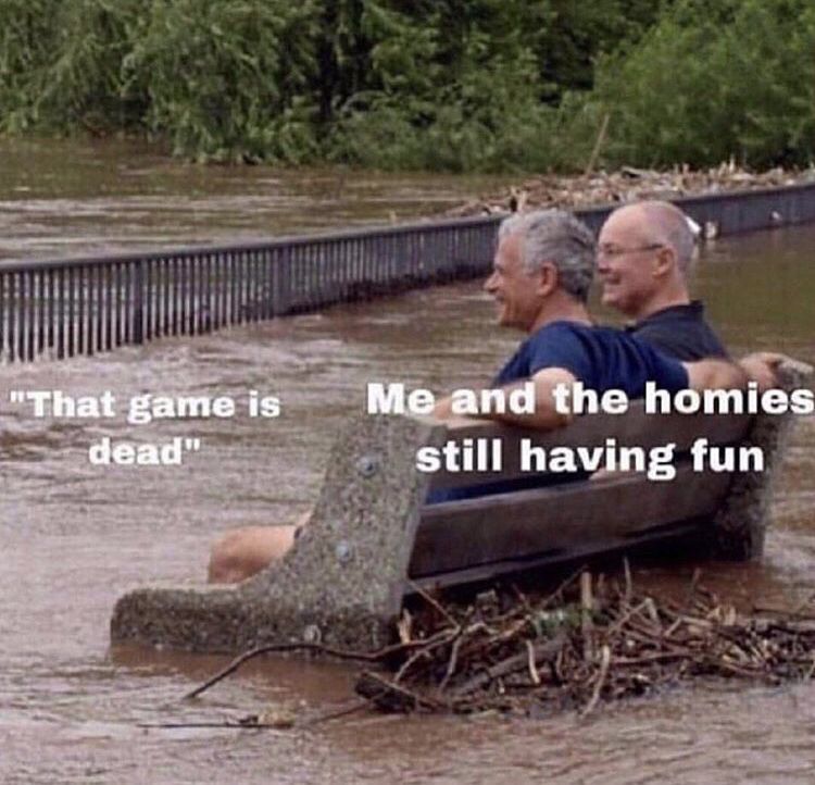 mpampiskooo's tweet image. To be fair, a game could have 50 million active monthly players and still be called “dead” by some gamers just because they don’t like it 😆  #gaming #gamingnews #gamer