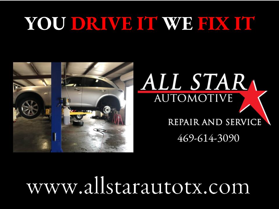 AllStarAuto2's tweet image. Come see us at All Star Automotive!  Free Diagnostics! 🚗
📲469-614-3090
