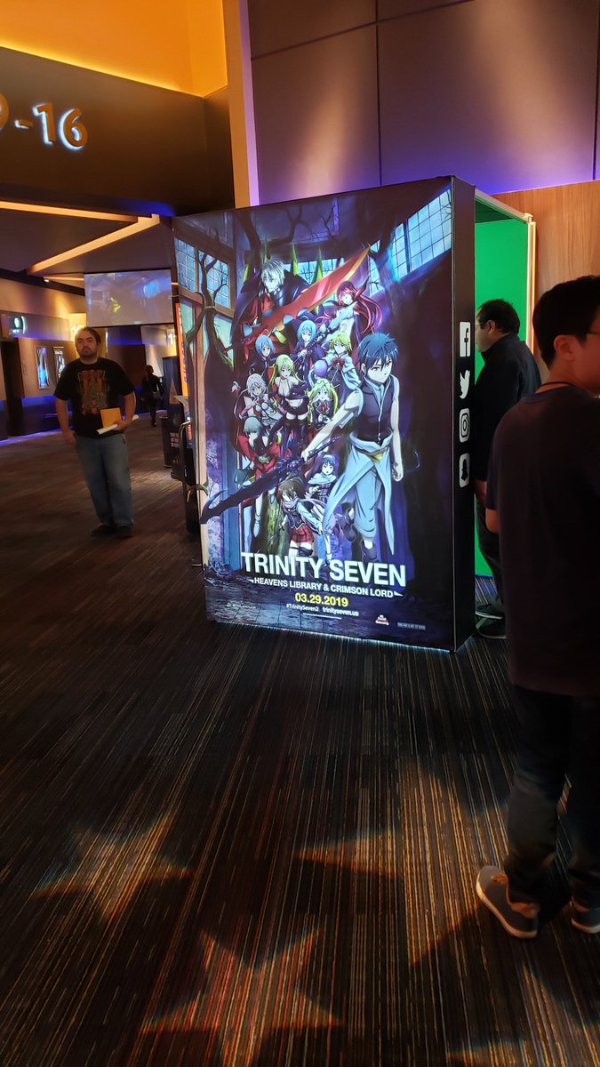 We here boys! #TrinitySeven